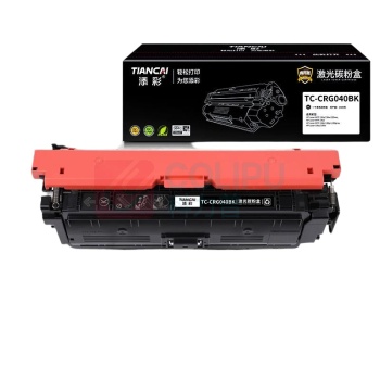 添彩 激光碳粉盒 TC-CRG040BK 6300页商用装企业版 (黑色) 适用佳能LBP712Cdn LBP712Cx Canon iSensys LBP710Cx打印机