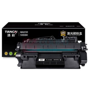 添彩 激光碳粉盒 TC-CF280X 6900页 (黑色) 适用HP LaserJet Pro 400 M401