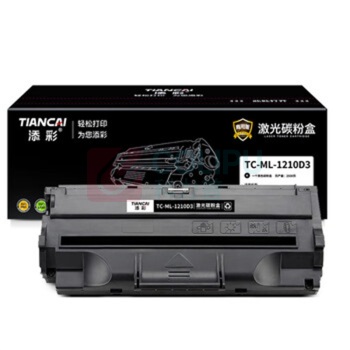添彩 激光碳粉盒 TC-ML-1210D3 2500页 (黑色) 适用Samsung ML1010/1020M/1210