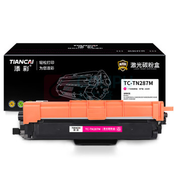 添彩 激光碳粉盒 TC-TN287M 2300页 (红色) 适用Brother;HL3160CDW;HL3190CDW