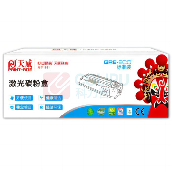 天威 PRINT-RITE 碳粉盒 PR-CE278A/CRG-328G TRCO08BPFJJ 2100页 (黑色) 标准装 适用于CANON-CRG328/CE278A-加粉乐-标准装黑硒鼓带芯片