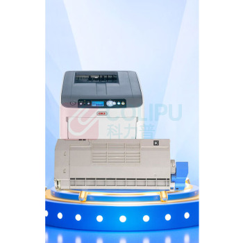 绘威 粉盒 C610 (黑色) 适用OKI C610 C610dn打印机墨盒 墨粉盒 碳粉盒