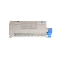 绘威 粉盒 C610 (蓝色) 适用OKI C610 C610dn打印机墨盒 墨粉盒 碳粉盒