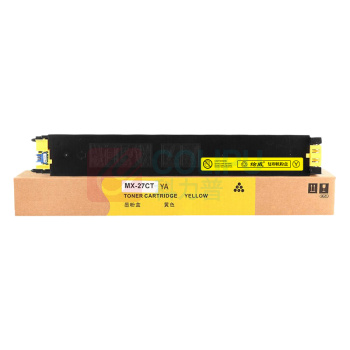 绘威 粉盒 MX-27CT (黄色) 适用夏普SHARP MX-2300N 2700N 3501N 4500N打印机复印机墨盒 墨粉盒 碳粉盒 墨粉 碳粉