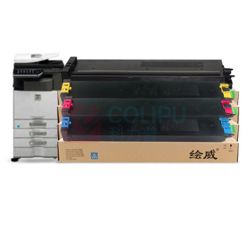 绘威 粉盒 MX-51CT (四色套装) 适用夏普SHARP MX4110N 4111N 4112 4140N 4141N 5110N 5111N 5112 5140N 5141N