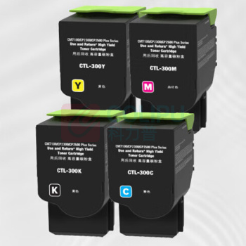 绘威 粉盒 CTL-300 (四色套装) 适用奔图PANTUM CP2300DN CP2506DN PLUS CM7105DN