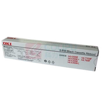 OKI 色带架 6100F 13m (黑色) 适用机型:7150F;6100F+;760F;6300F;6300FC DC
