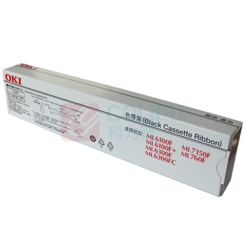 OKI 色带架 6100F 13m (黑色) 适用机型:7150F;6100F+;760F;6300F;6300FC DC