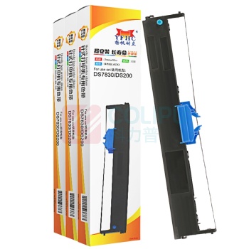 扬帆耐立 YFHC 打印机色带架(盒) DS7830 3个/套 (黑色)