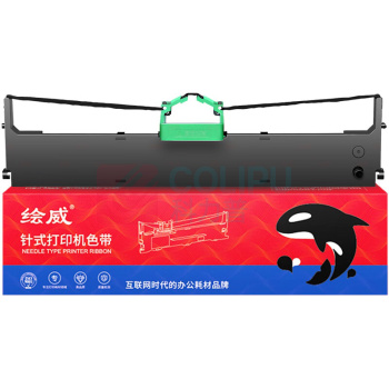 绘威 色带架 DPK700 12.7mm*10m (黑色)
