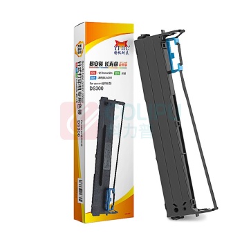 扬帆耐立 YFHC 色带架 DS300 12.7mmx12m(左) (黑色) 3支装