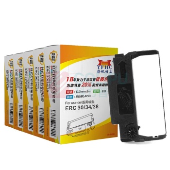 扬帆耐立 YFHC 色带架 ERC30/34/38 12.7mmx5m(右) (黑色) 5支装