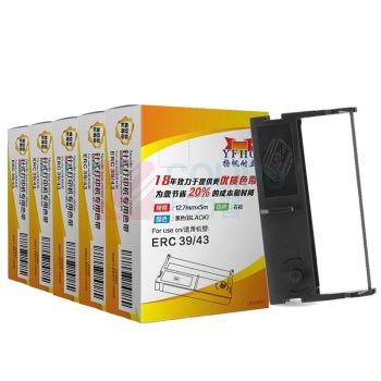 扬帆耐立 YFHC 色带架 ERC39/43 12.7mmx5m(右) (黑色) 5支装