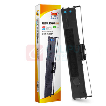 扬帆耐立 YFHC 色带架 OKI5860SP+ 7mmx18m(左) (黑色) 3支装