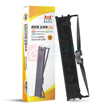 扬帆耐立 YFHC 色带架 OKI210F/230F 12.7mmx12m(左) (黑色)