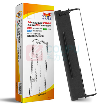 扬帆耐立 YFHC 色带架 DS600/AR500 12.7mm*14m(左)适用得实Dascom 80D-1 DS600 DS630 DS600H DS610 DS1100 DS1700 (黑色)
