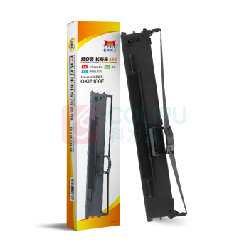 扬帆耐立 YFHC 色带架 OKI6100F 12.7mm*15m(左)适用四通OKI 6100F OKI6100F+ 760 6300 6300F 7150 7100F 760F (黑色)