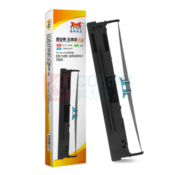 扬帆耐立 YFHC 色带架 DS110D-8/5400IV/700II 12.7mm*20m(左)适用得实DS700II TY-6200 TY-6200+ DLS-690K (黑色)