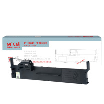 天威 PRINT-RITE 色带框/色带架 EPSON-PLQ20K RFE079BPRJS 6.35mm*18m-黑直架 (黑色) 专业装