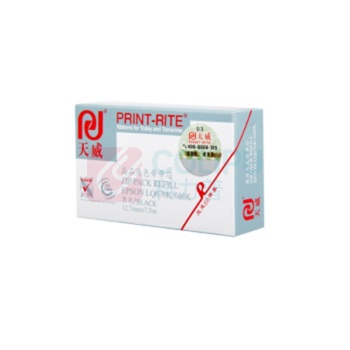 天威 PRINT-RITE 色带芯 LQ670/680K RFR034BPRJ3 12.7mm*7.5m (黑色) 专业装