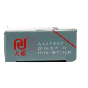 天威 PRINT-RITE 色带芯 ERC30 RFR037BPRJ1 12.7mm*3m (黑色) 专业装 10盒起订