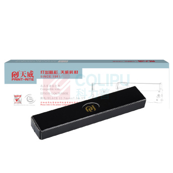 天威 PRINT-RITE 色带芯 LQ670/680K RFR034BPRJ3 12.7mm*7.5m (黑色) 专业装 五支装