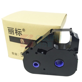 丽标 CAPELABEL 原装线号机色带 LB-12BI 100m/卷 (黑色)
