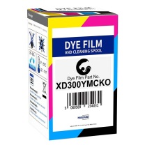 固得卡 全格彩色带 XD300YMCKO