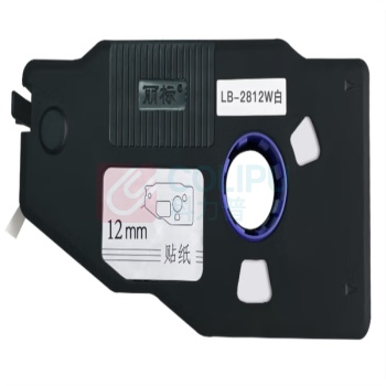 丽标 CAPELABEL 打号机贴纸 LB2812W 12mm*16m (白色)