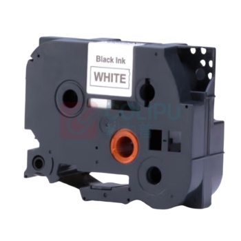 扬帆耐立 YFHC 标签色带 TZ-261 36mmx8m (白底黑字)