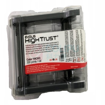 爱立识 Evolis 全格彩色色带 R5F008P00912 适用Zenius/Primacy机型 300张/盒 (彩色) 支/盒