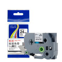天威 PRINT-RITE 标签色带 TZw251 RAB168BPRJ 24mm*8m (白底黑字) 专业装