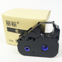 丽标 CAPELABEL 原装线号机色带 LB-12BI 100m/卷 (黑色) 适用丽标C-210t
