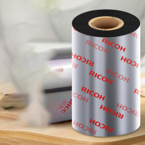 理光 RICOH 碳带 B110A 110MM*300M 混合基碳带 热转印标签机色带 (10卷/箱)