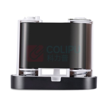 鲁橙 LC01530G 热转印打印机碳带 树脂基碳带 适用于LC-B60S打印机 50mm*30m 黑色 HX10022122 50mm*30m