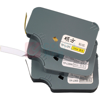 硕方 SUPVAN 线号机贴纸 TP-L06Y 6mm*8m (黄色) 带芯片 适用新机型TP60i/66i