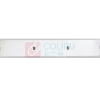 丽标 CAPELABEL 标签/标牌 4580 45*80mm 0.8厚 PVC 注塑连续挂牌 短边单孔 450片/盒 适用于C-330P/460P标牌机 (白色)