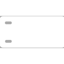 丽标 CAPELABEL 标签/标牌 3060 30*60mm 0.8厚 PVC 短边单边双孔挂牌 1200片/盒 (白色)
