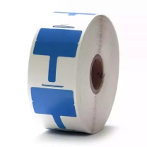 开玛 K-MARKING 33mm*24mm+30mm 500片/卷 打印标签 1.00 盒/卷 (计价单位:卷) 蓝色 GW08-01