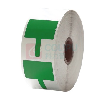 丽标 CAPELABEL 标签/标牌 T3825G 38mm*25mm+30mm (绿色)