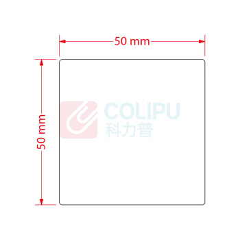 开玛 K-MARKING 50mm*50mm 标签胶贴 1.00 盒/张 (计价单位:张) 白色 GW5050