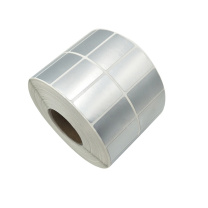 飞尔 哑银标签纸 40*15mm-5000张/卷 双排 DC