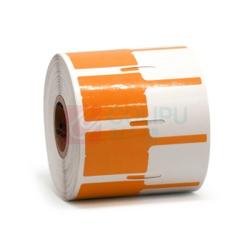 开玛 K-MARKING 33mm*24mm+30mm 500片/卷 打印标签 1.00 盒/卷 (计价单位:卷) 橙色 GW08-02