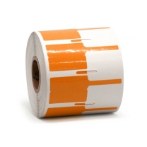 开玛 K-MARKING 33mm*24mm+30mm 500片/卷 打印标签 1.00 盒/卷 (计价单位:卷) 橙色 GW08-02