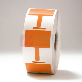 开玛 K-MARKING 33mm*24mm+30mm 500片/卷 打印标签 1.00 盒/卷 (计价单位:卷) 橙色 GW08-02