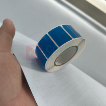 也特 除胶工艺不干胶标签 60*40*1000 (蓝色)