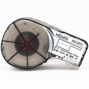 伟文 一体化标签色带 VQS-02F(T) 25*38+40mm
