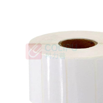 罗德力 PET白色亮白标贴 29*11*5000张 卷芯Φ25mm