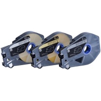 丽标 CAPELABEL 线号机标签贴纸 TM-LTC9Y 9mm×30m (黄色) C-960T/920T/980T