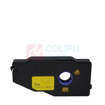 丽标 CAPELABEL 线号机标签贴纸 LB-2809Y 9mm×16m (黄色) 丽标C-280E/280T
